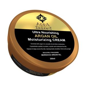 کرم مرطوب کننده و مغذی حاوی روغن آرگان کاسه‌ای